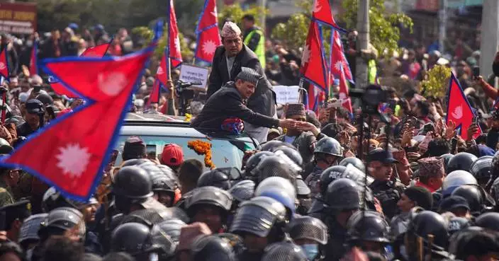 Thousands rally in support of Nepal's former king  and call for monarchy's return