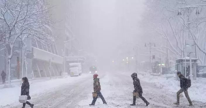 Photos of a massive snowstorm pummeling northeast US