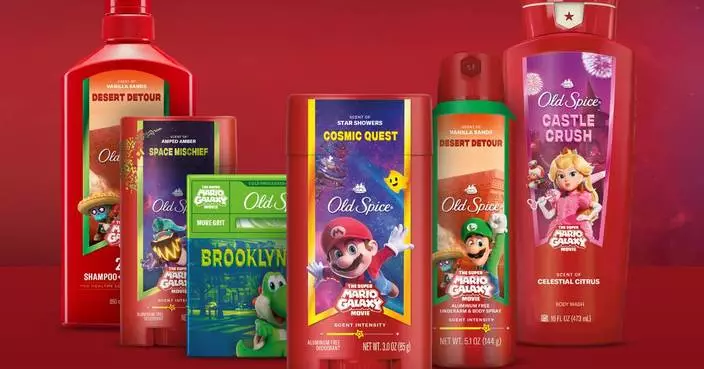 SMELL SUPER: Old Spice and The Super Mario Galaxy Movie Launch Cosmic Grooming Collection With New Out-of-This-World Scents