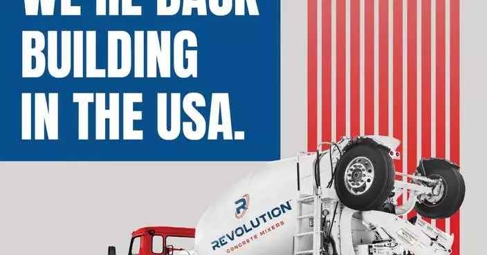 Revolution Concrete Mixers Is Back to Building in the United States