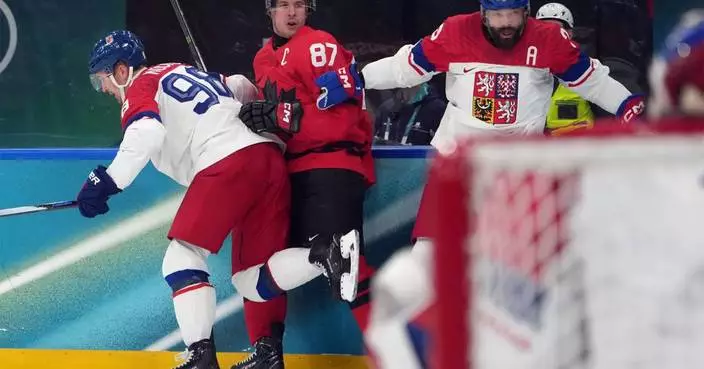 Sidney Crosby injured in Canada’s game vs. Czechia at Olympics and status unclear for semifinals