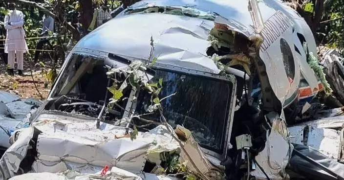 Air ambulance plunges into eastern India forest, killing 7