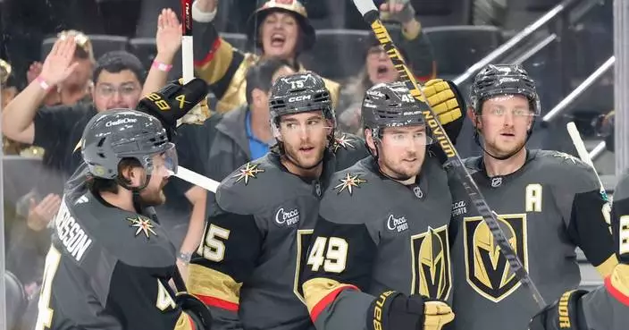 Golden Knights’ Olympics break: Rest for some, grind for others