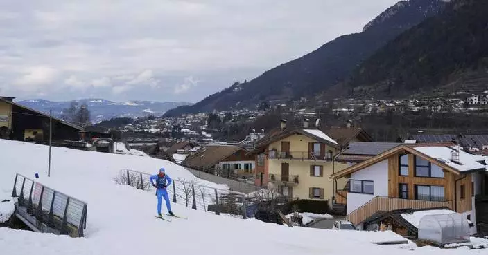 Skiing with stars: Cross-country trail in the Dolomites offers rare chance to ski with Olympians