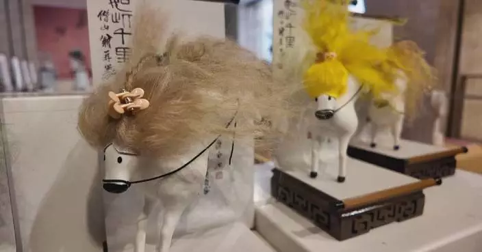 Clay pony with unruly hairstyle gets popular as Year of Horse nears