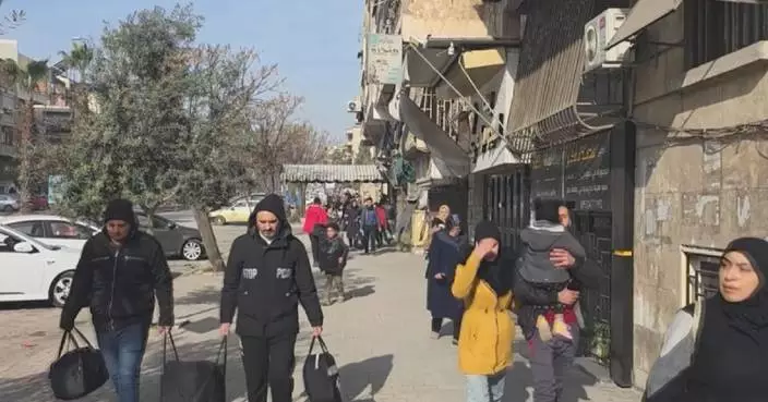 Displaced Kurds in northern Syria hope for lasting stability, peace