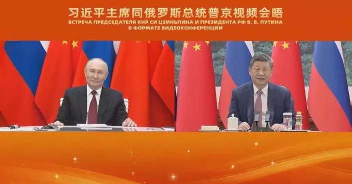 Xi expresses readiness to work with Putin to chart new blueprint for bilateral ties