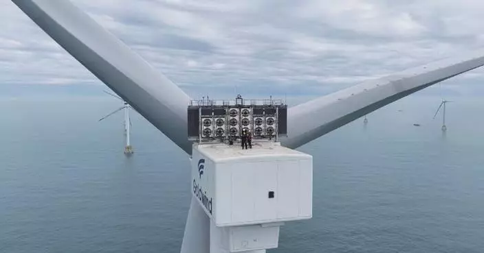 World’s first 20-megawatt offshore wind turbine unit put into operation in East China Sea