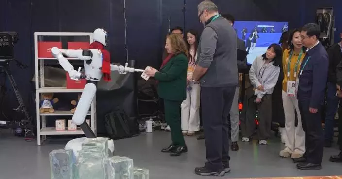 China’s robotic athletes demonstrate technological progress in Milan