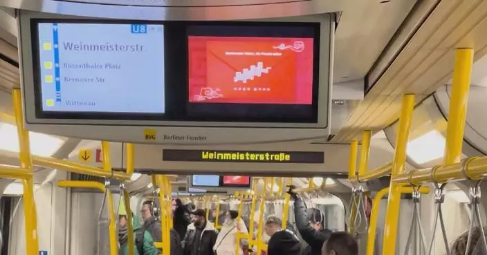 CMG Spring Festival Gala promo debut on German public transport, Dubai gala