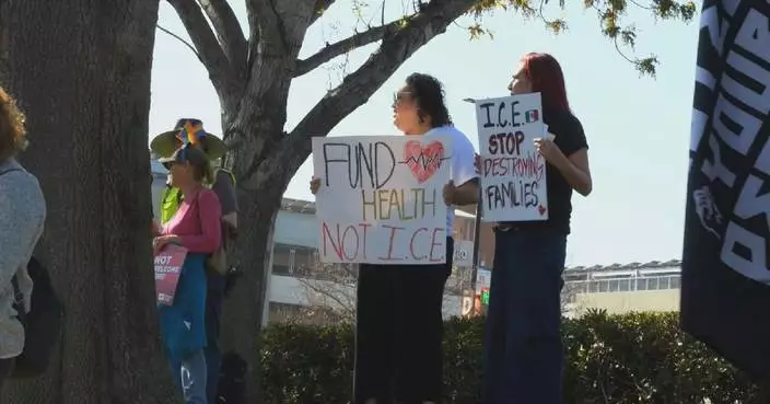 ICE presence sparks protests ahead of Super Bowl in California