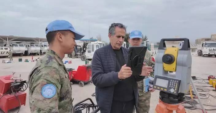 Chinese peacekeepers in Lebanon pass UN equipment inspection
