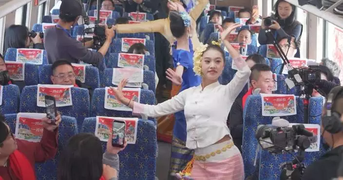 Spring Festival celebrated on China-Laos railway to foster friendship