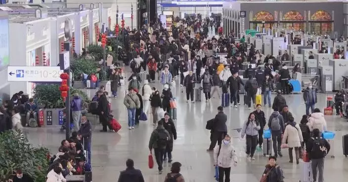 Over 1.4 bln trips expected in first week of China’s Spring Festival travel rush