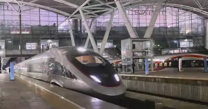 China’s Greater Bay Area launches first nighttime train service for 2026 Spring Festival travel rush