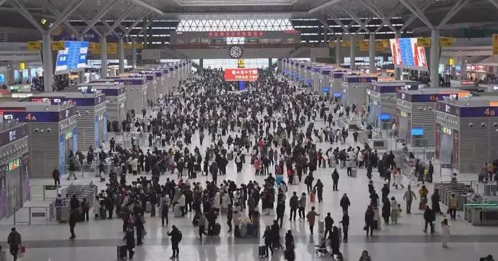 Over 227 mln cross-regional passenger trips recorded on Day 7 of Spring Festival travel rush