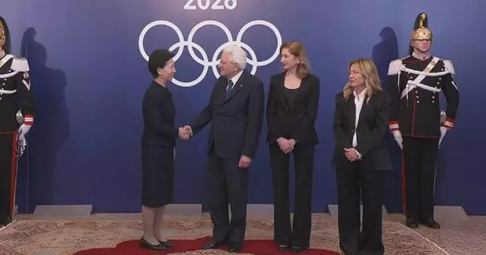 Chinese state councilor attends opening ceremony of Milan-Cortina Winter Olympics