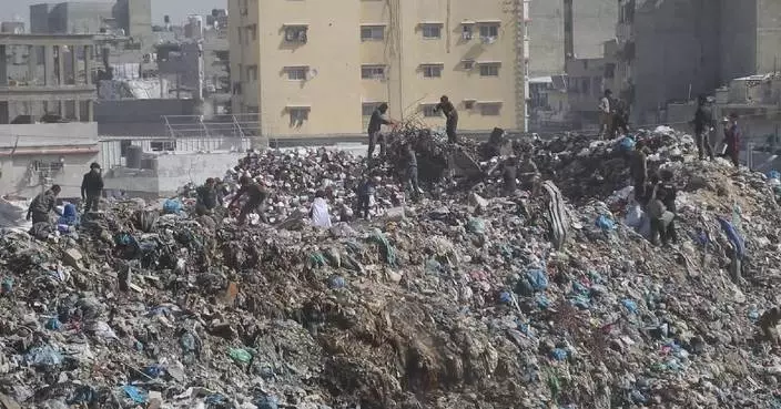 Gaza grapples with mounting waste crisis as residents face rising health risks