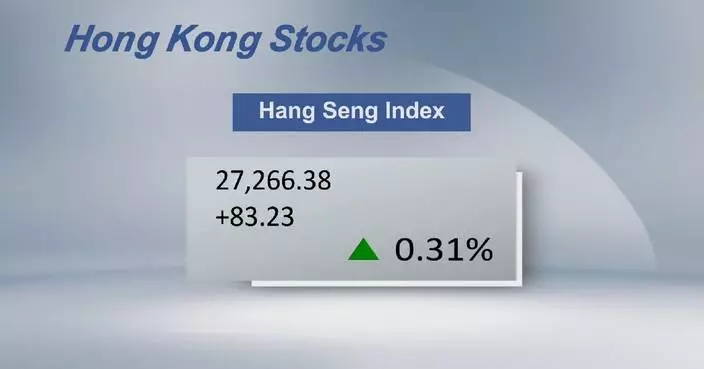 Hong Kong stocks close 0.31 pct higher
