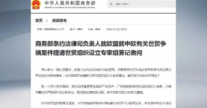 China regrets EU request for WTO panel, pledges to defend rights