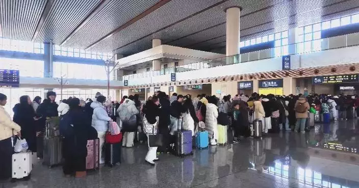 Over 270 mln inter-regional passenger trips expected on Day 11 of Spring Festival travel rush