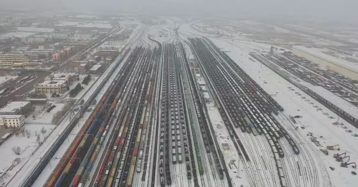 China’s major rail hub in Xinjiang handles its 1,000th train for 2026