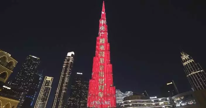 CMG light show illuminates Dubai’s iconic building to celebrate Spring Festival