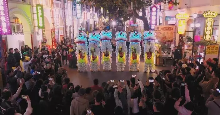 Lion dance, lanterns brighten China’s Spring Festival celebrations