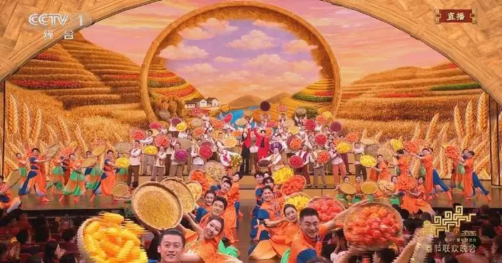 Rural farmers choir delivers uplifting song of bountiful harvest at Spring Festival Gala