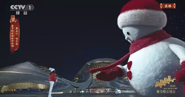 "Ice City" of Harbin hosts heartwarming performances as sub-venue for Spring Festival Gala