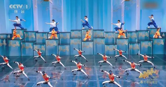 Humanoid robots performing at Spring Festival Gala spark global media buzz