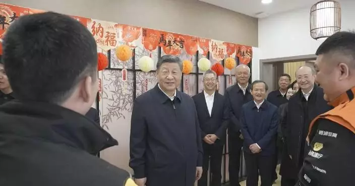 Xi recognizes ordinary workers’ contributions in Spring Festival inspection tours