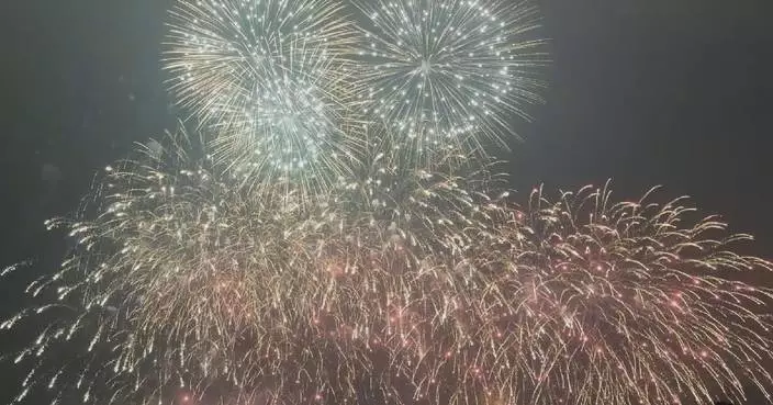 Cross-Strait bonds shine at Spring Festival fireworks show