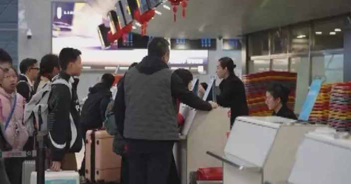 Over 320 mln inter-regional passenger trips expected on Day 18 of Spring Festival travel rush