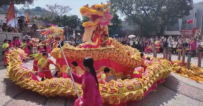 Macao celebrates Spring Festival with various folk activities