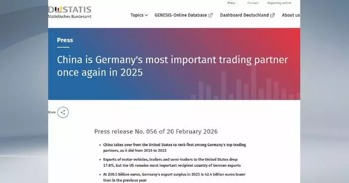 China becomes Germany’s most important trading partner once again in 2025