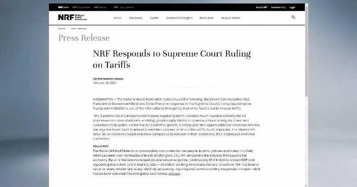 US Supreme Court rejecting Trump’s global tariffs wins applause at home, abroad