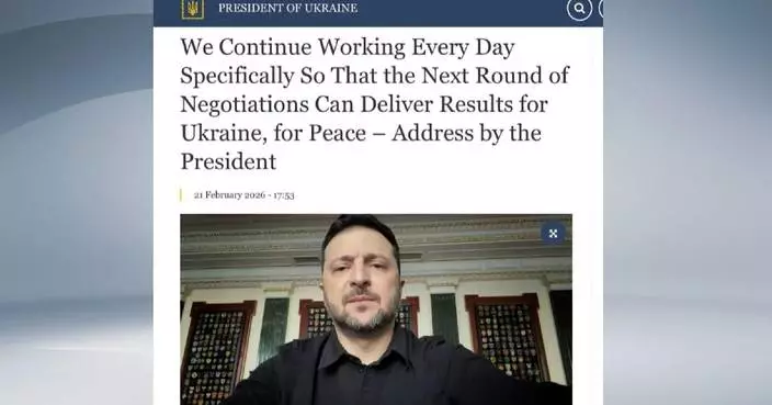 Zelensky emphasizes peace ahead of trilateral talks