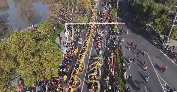 Traditional culture shines as people across China celebrate Spring Festival