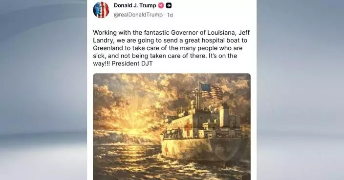 Danish prime minister, Greenland leader reject Trump’s idea of sending U.S. hospital ship