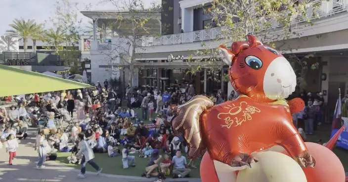 Major US port city hosts grand Chinese New Year celebration