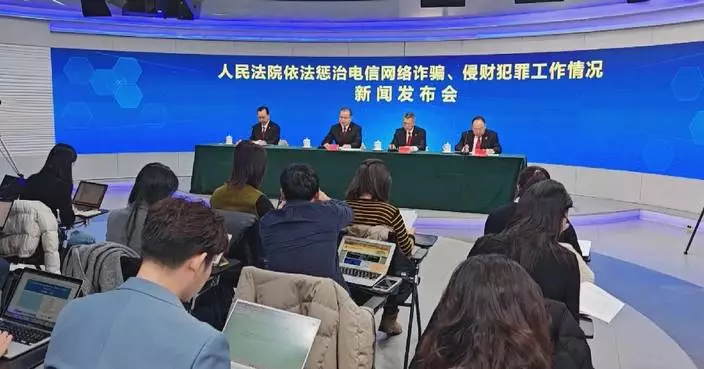 Chinese courts conclude 159,000 telecom fraud cases in 5 years