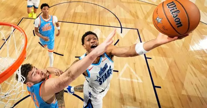 Philly special: V.J. Edgecombe leads Team Vince to victory at NBA All-Star weekend's Rising Stars