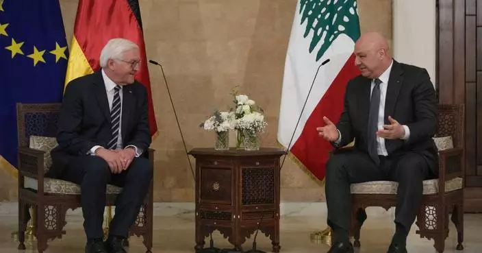 Germany will keep supporting Lebanon after UN peacekeepers leave, the German president says