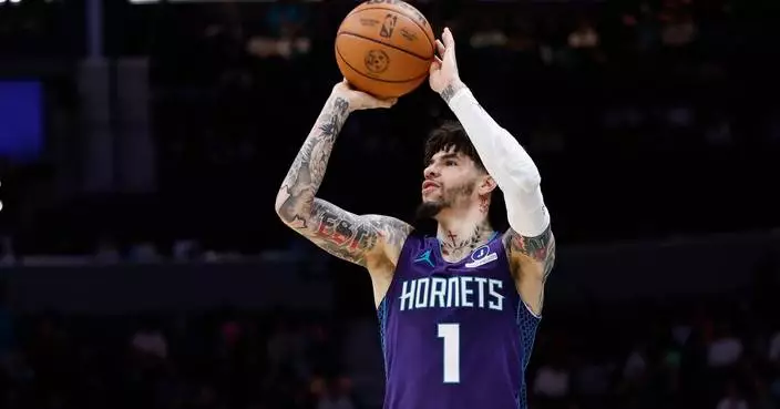 Charlotte’s LaMelo Ball not injured after 2-car crash in downtown Charlotte, AP source says