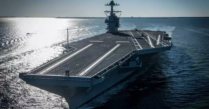 Second US aircraft carrier is being sent to the Middle East, AP source says