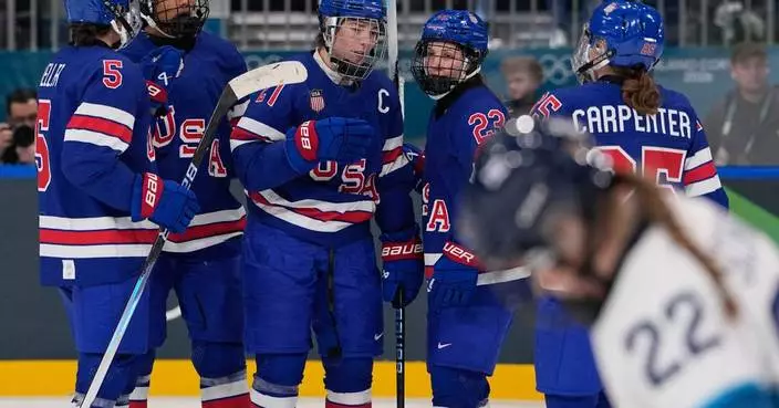 US hockey's Hilary Knight and speedskater Brittany Bowe get engaged at the Olympics