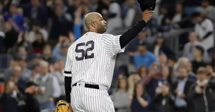 New York Yankees to retire CC Sabathia’s No. 52 on Sept. 26
