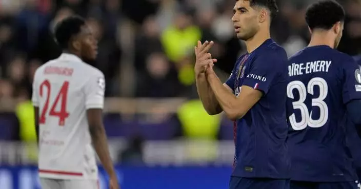 Hakimi starts for PSG against Monaco a day after being ordered to stand trial in a rape case