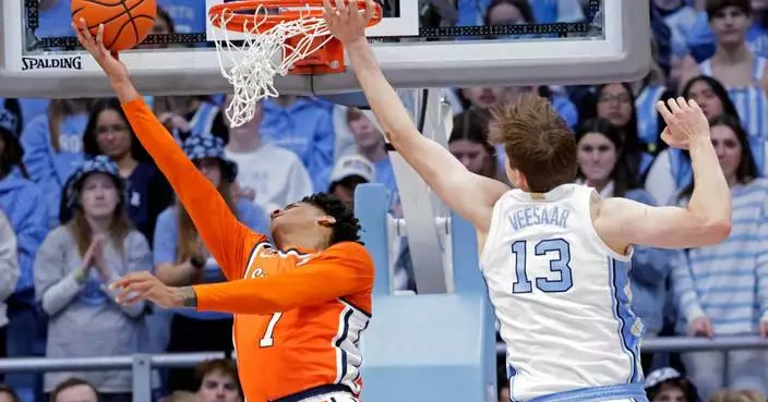 Caleb Wilson scores 22 points to lead No. 14 North Carolina past Syracuse, 87-77